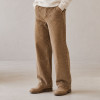 Custom Washed Whipcord Straight Leg Pants