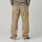 Custom Khaki Patchwork Cargo Pants