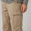 Custom Khaki Patchwork Cargo Pants