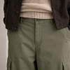 Custom Olive Cargo Pants with Flap Thigh Pockets