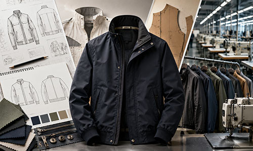 Custom Jacket Manufacturing Guide: From Design Concept to Bulk Production