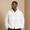 Custom Black Hooded Anorak Windbreaker Jacket