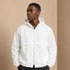Custom Black Hooded Anorak Windbreaker Jacket