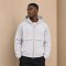 Custom Black Hooded Anorak Windbreaker Jacket
