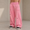 Custom Grey Fleece Distressed Studded Sweatpants
