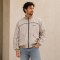 Custom Grey Camo All-Over Print Bomber Jacket