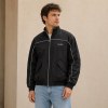Custom Grey Camo All-Over Print Bomber Jacket