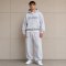 Custom Light Grey Oversized Fleece Tracksuit