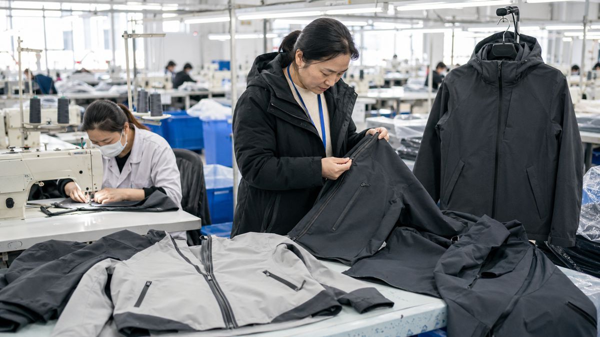 In-line garment quality inspection during sewing production
