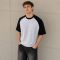 Custom Contrast Raglan Cotton T-Shirt