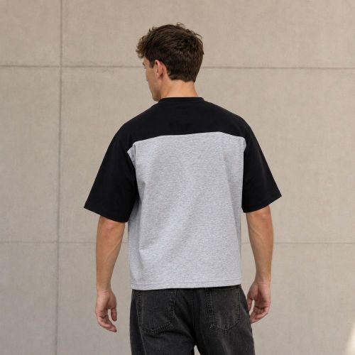 Custom Contrast Raglan Cotton T-Shirt