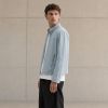 Custom Washed Light Blue Cotton Chore Coat