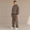 Custom Leopard Print Sherpa Hoodie Pants Set