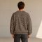 Custom Leopard Print Cotton Crewneck Sweatshirt