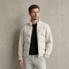 Custom Beige Lightweight Stand Collar Quilted Puffer Jacket