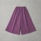 Custom Purple Loose Cotton Fleece Sweat Shorts