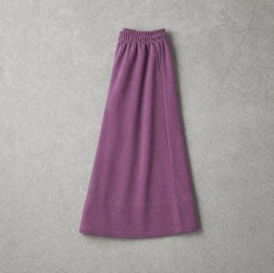 Custom Purple Loose Cotton Fleece Sweat Shorts