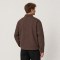 Custom Brown Cotton Canvas Embroidered Work Jacket