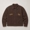 Custom Brown Cotton Canvas Embroidered Work Jacket