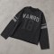 Custom Football Jersey with Distressed Print and Number