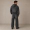 Custom Charcoal Washed Distressed Zip Up Fleece Tracksuit