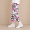 Custom Pink Green Camouflage Wide Leg Cargo Pants