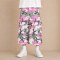 Custom Pink Green Camouflage Wide Leg Cargo Pants