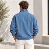 Custom Washed Blue Denim Pullover Shirt