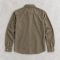 Custom Olive Green Denim Shirt with Western Yoke Detail
