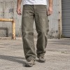 Custom Carpenter Pants in Olive with Double Knee Panels