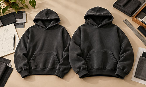 400 GSM vs 500 GSM Hoodies: Fit, Feel, Cost & Best Uses