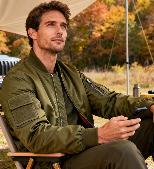 VANRD L-2B-style lightweight bomber jacket product photo for streetwear collection planning
