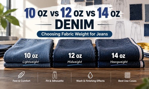 10 oz vs 12 oz vs 14 oz Denim: Choosing Fabric Weight for Jeans