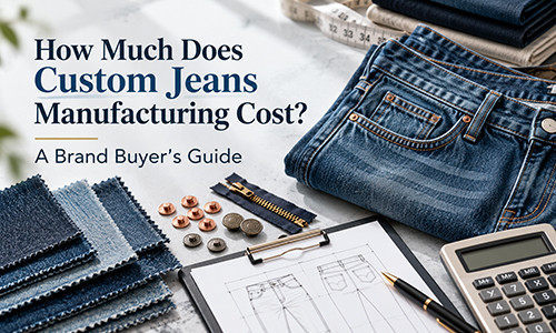 How Much Does Custom Jeans Manufacturing Cost? A Brand Buyer's Guide