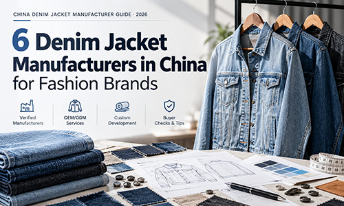 6 Denim Jacket Manufacturers in China for Fashion Brands