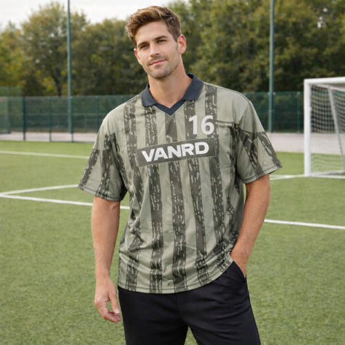 Custom Soccer Jersey with Stripes