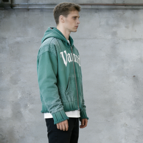 Custom Zip Up Hoodie Manufacturer for Streetwear Brands