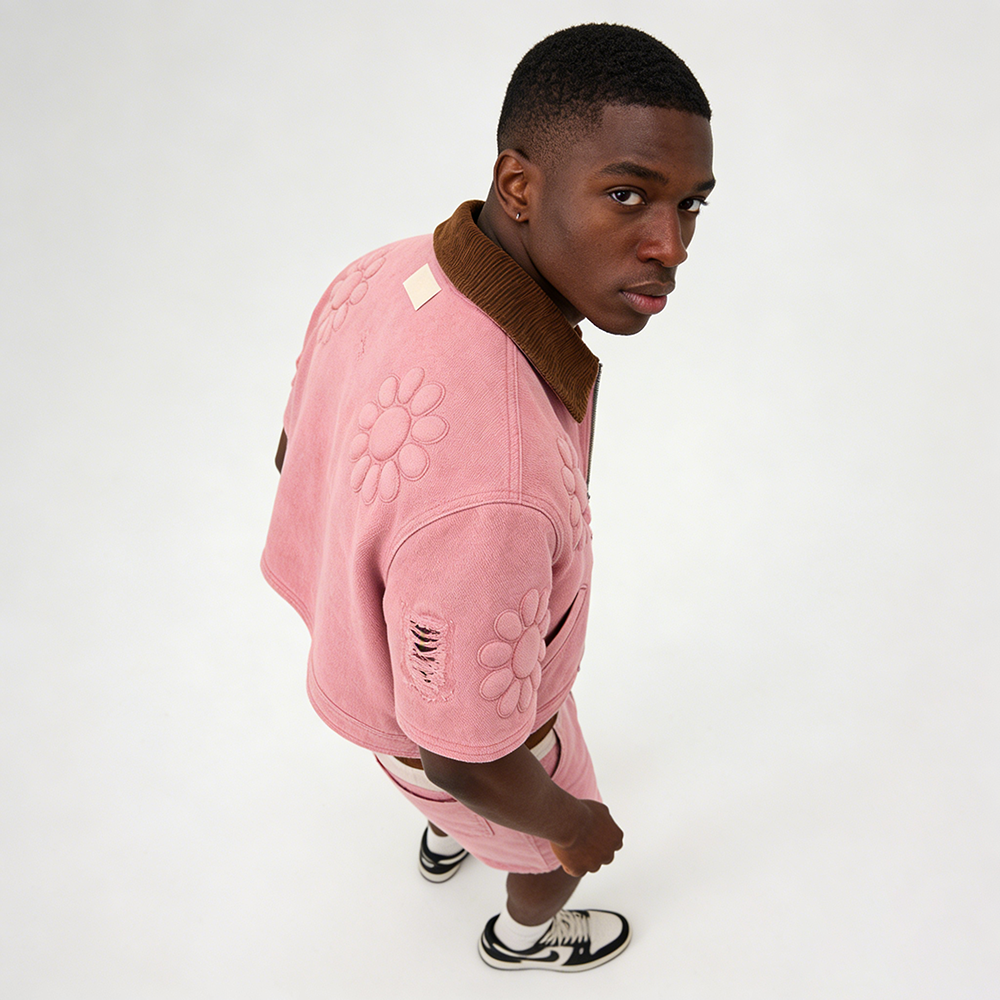 Detail image of jacket lining