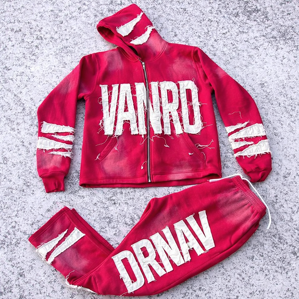 Green retro jacket model display