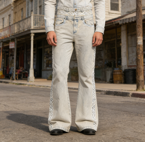 Custom Flare Jeans Manufacturer for Private Label