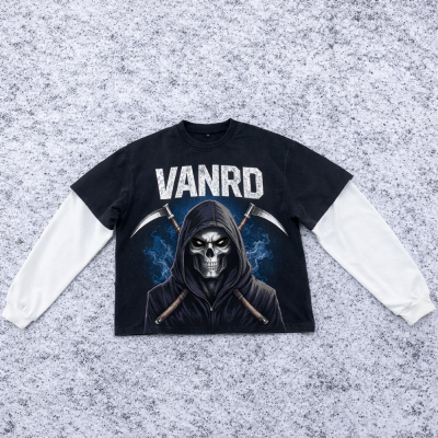 Custom Long Sleeve T Shirts Manufacturer for Streetwear