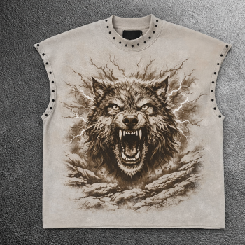 Custom Sleeveless T Shirts Manufacturer for Streetwear