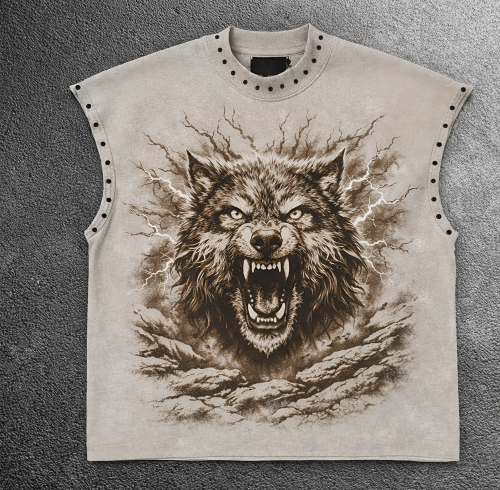 Custom Sleeveless T Shirts Manufacturer for Streetwear