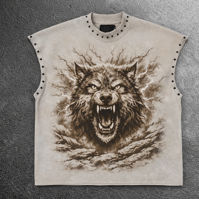 Custom Sleeveless T Shirts Manufacturer for Streetwear