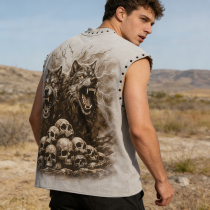 Custom Sleeveless T Shirts Manufacturer for Streetwear