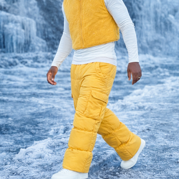 Custom Cargo Pants with Padded Winter Insulation