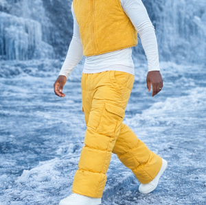 Custom Cargo Pants with Padded Winter Insulation