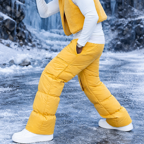Custom Cargo Pants with Padded Winter Insulation