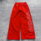 Custom Track Pants with Wide Leg Logo Print
