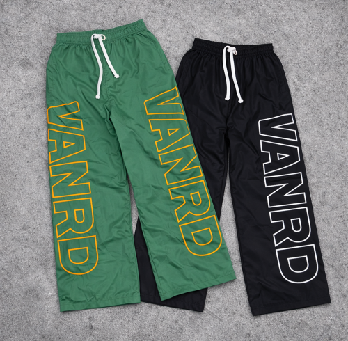 Custom Track Pants with Wide Leg Print